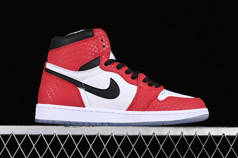 All categories Air Jordan Jordan series basketball shoes Air Jordan 1 High Air Jordan 1 Retro High "Chicago Crystal" AJ1 Joe 1 New Chicago Spider-Man 555088-602